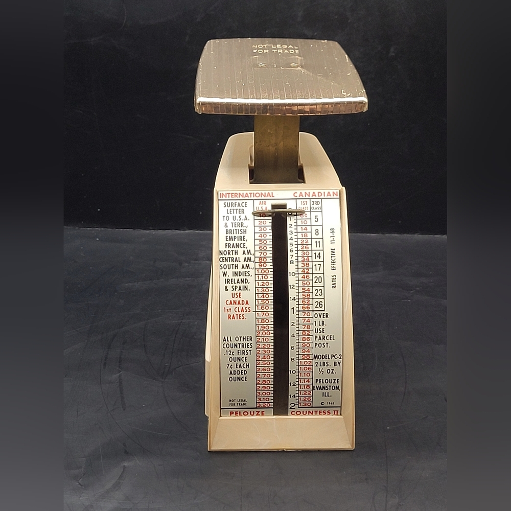 Vintage Pelouze Countess II Postal Scale – 1968, Model PC-2